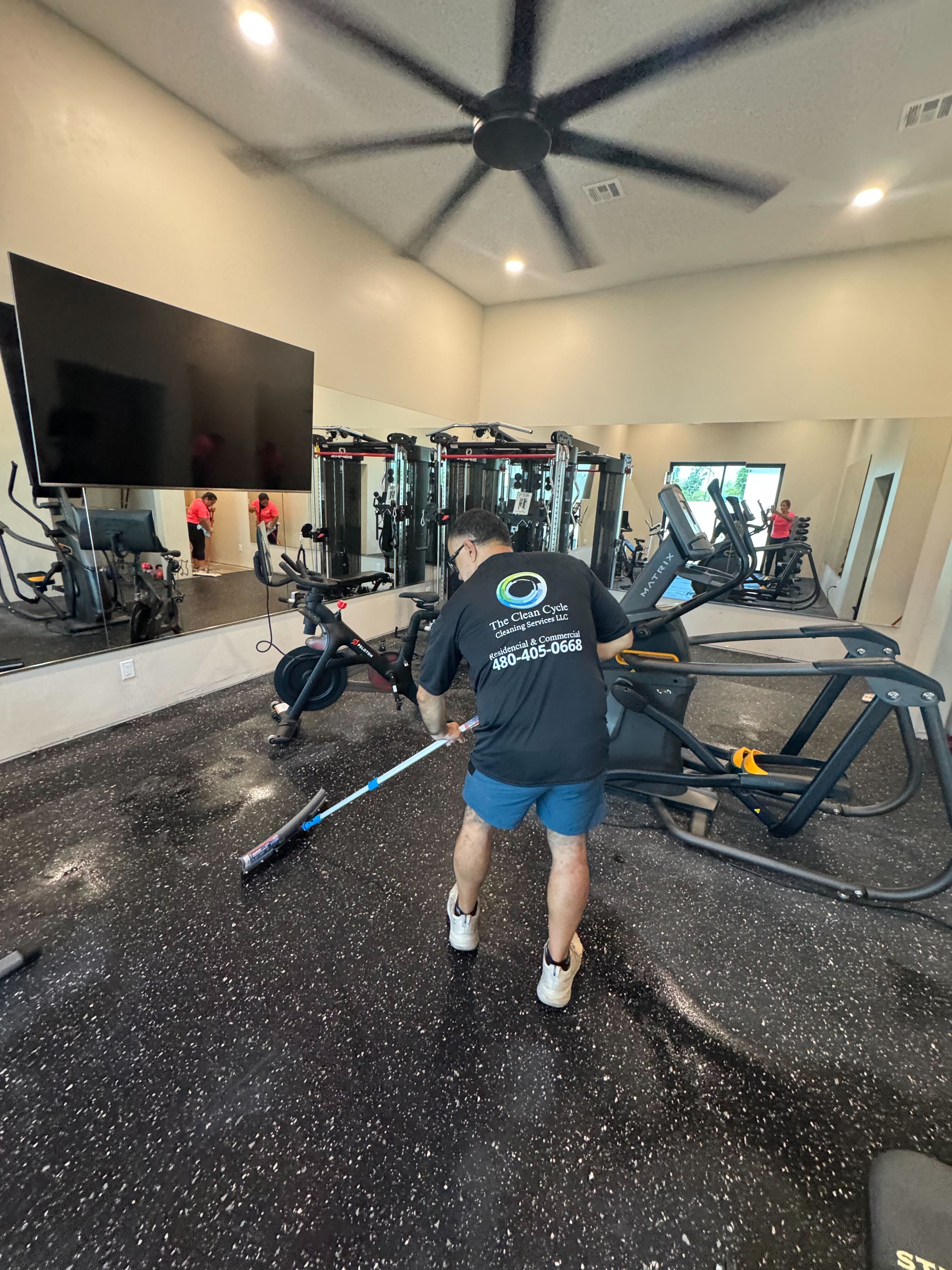 Commercial cleaning services